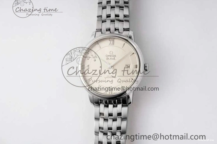 0311 Bright De Ville SS DIWF 1:1 Best Edition Silver Dial SS Markers on SS Bracelet MIYOTA 7848